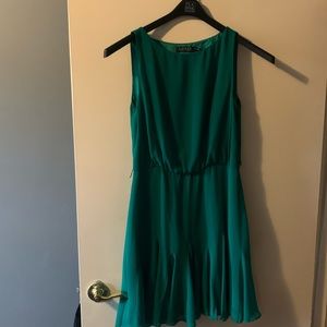 Green dress by Ralph